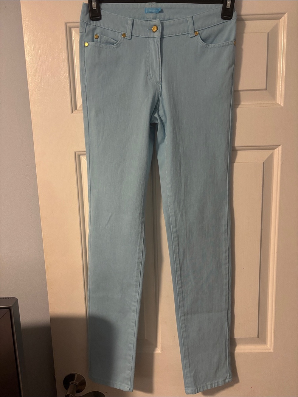 J. McLaughlin Women’s Light Blue Denim Pants Size 2